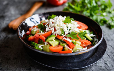 Bulgarian – “Shopska” Salad