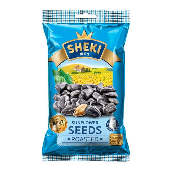 Sheki Nuts Sunflower Seeds Roasted Salted